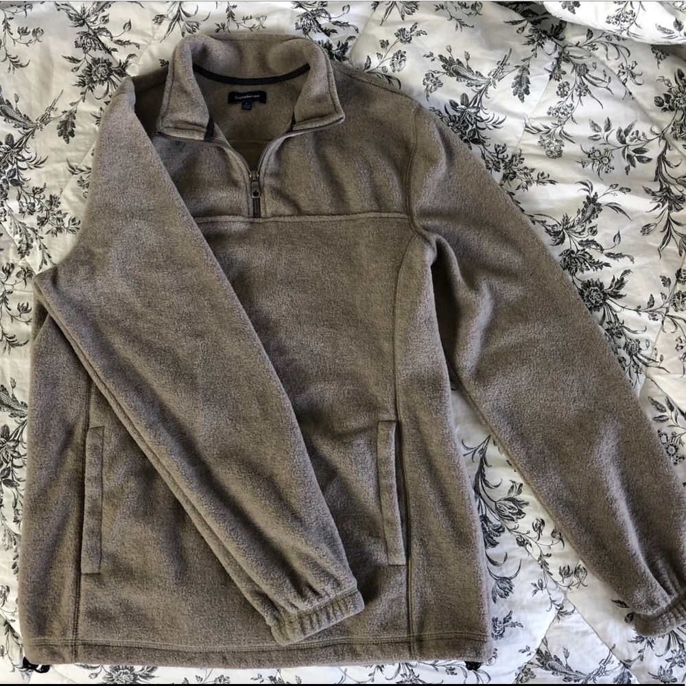 Croft & Barrow Men’s Gray, Fleece Crewneck